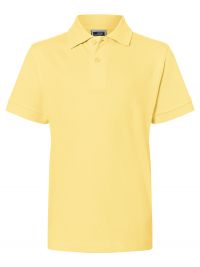 Kinder Polo Hellgelb